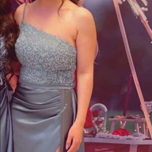 Formal Satin evening gown